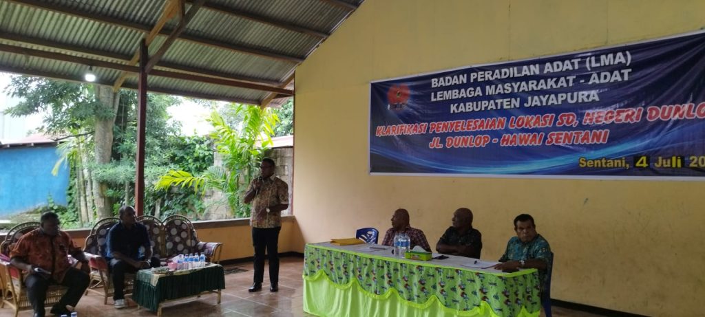 Pemkab Jayapura Siap Mediasi Sengketa Tanah SD Negeri Dunlop