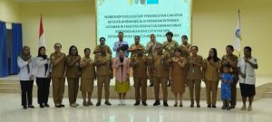 Buka Workshop Evaluasi Program Si Tanduk Rusa Emas, Wabup Haris: Akta Kelahiran Penting