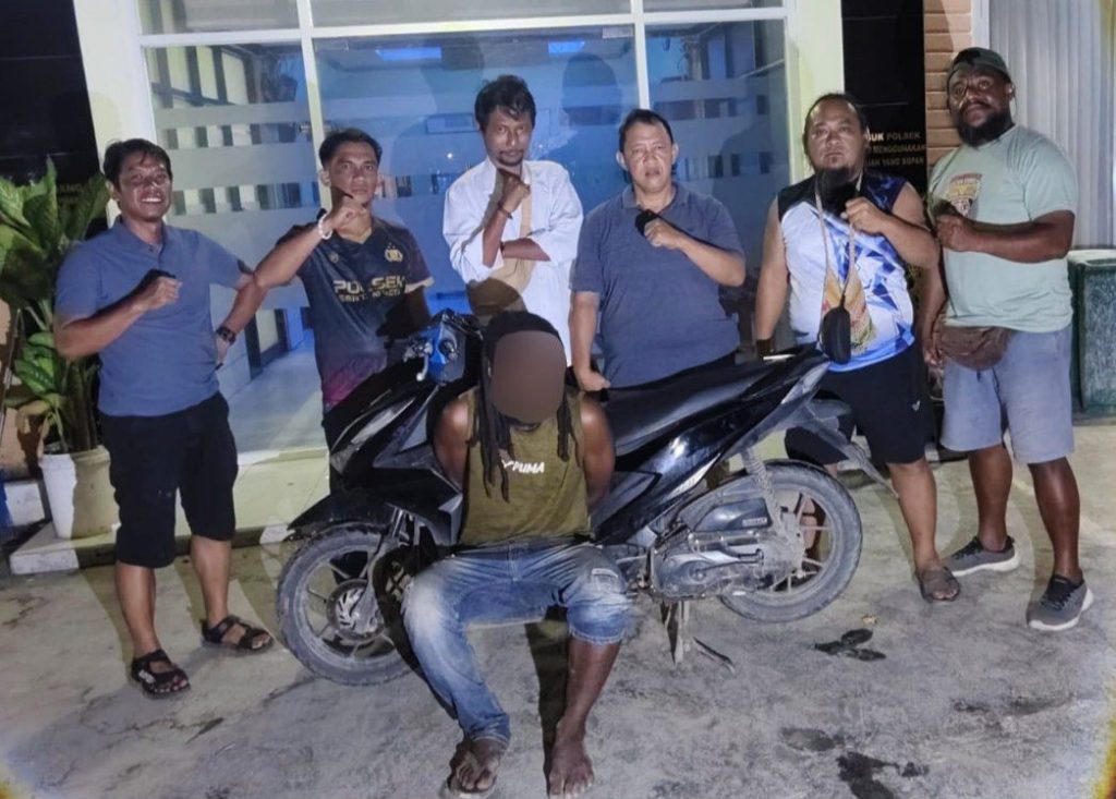 Curi Motor Sewa, Dua Pelaku Diciduk Meski Nomor Mesin Dihapus