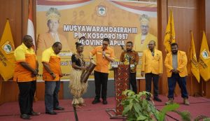 Siapa Figur yang Didukung Aklamasi 9 Wilayah Kosgoro Papua?