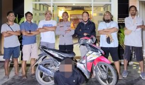 Transaksi Motor Curian Ditukar Ganja, Remaja 18 Tahun Diciduk Tim Paniki
