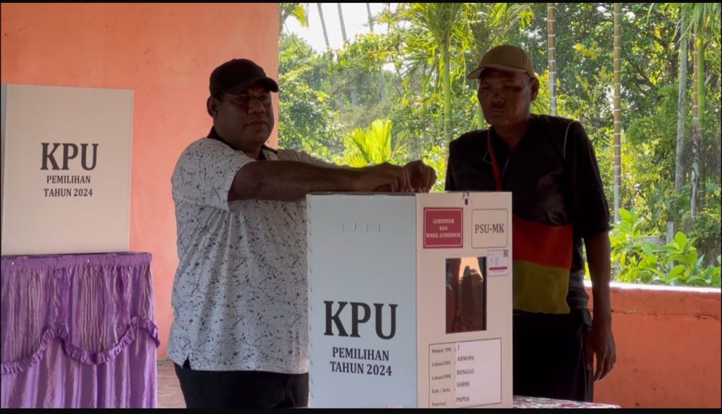 PSU di Bonggo Tertib, Tapi Masalah DPT Bikin Warga Kecewa