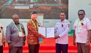 Gubernur Safanpo Resmikan Pembangkit Listrik Tenaga Biogas Pertama di Tanah Papua