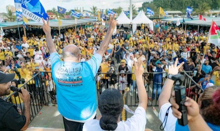 MDF-AR Tutup Kampanye di Jayapura: “Saatnya Menang, Saatnya MARI-YO”
