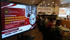 Kemenko Polkam Tegaskan PSU Papua Harus Tuntas dan Sesuai Aturan