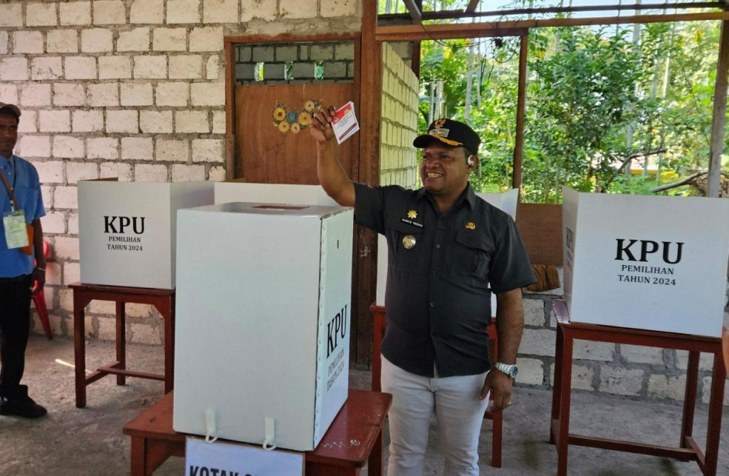 Wabup Haris Ajak Warga Tak Golput: “Siapapun Terpilih, Itulah Pilihan Tuhan”