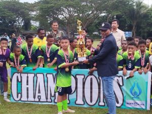 SSB Cendrawasih Raih Trofi Perdana dan Tiket Regional Soeratin U13