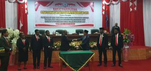 DPRK Mamberamo Raya Tetapkan Raperda Pertanggungjawaban APBD 2024