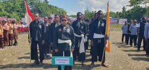 PSHT Tampilkan Atraksi Bela Diri di Perayaan HUT RI ke-80 Mamberamo Raya