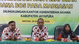 Kemenag Jayapura Dorong Profesionalisme Pengelolaan BOS Madrasah Lewat Aplikasi e-RKAM