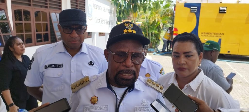 Bupati Yunus Wonda: Kehadiran Wapres Bukti Perhatian Pemerintah Pusat