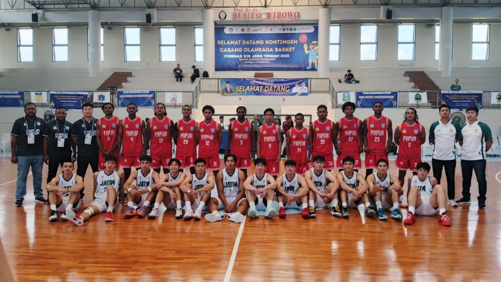 Tim Basket Putra Uncen Papua Kalah di Laga Perdana Pomnas XIX, Tetap Optimis Cetak Bibit Baru