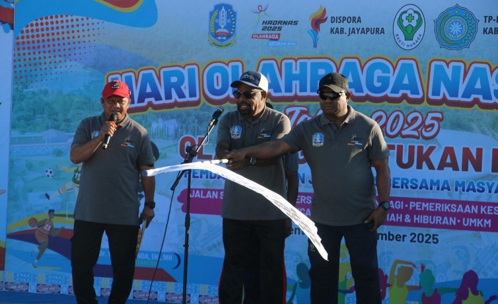Kapolres Jayapura Hadiri Haornas: Olahraga Jadi Perekat Persaudaraan