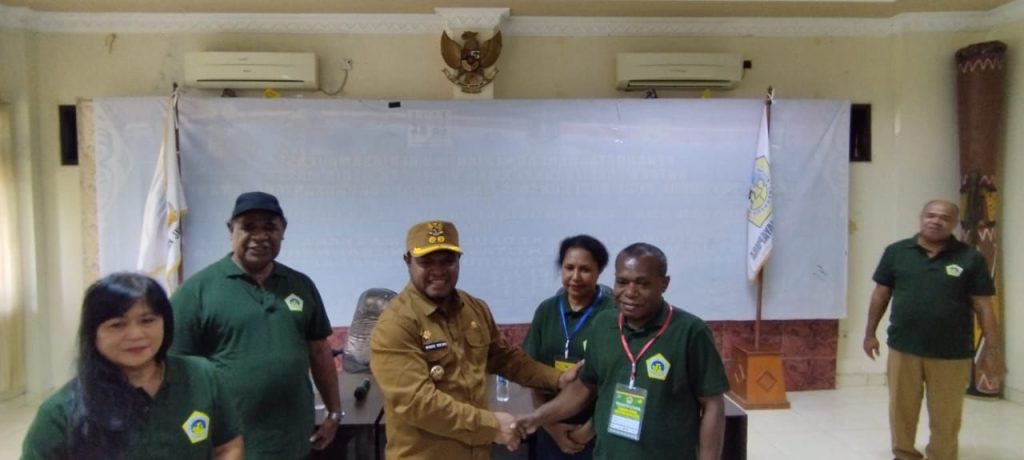 Pra Penas KTNA 2025, Wabup Haris Lepas Kontingen Jayapura: Jaga Nama Baik Daerah!