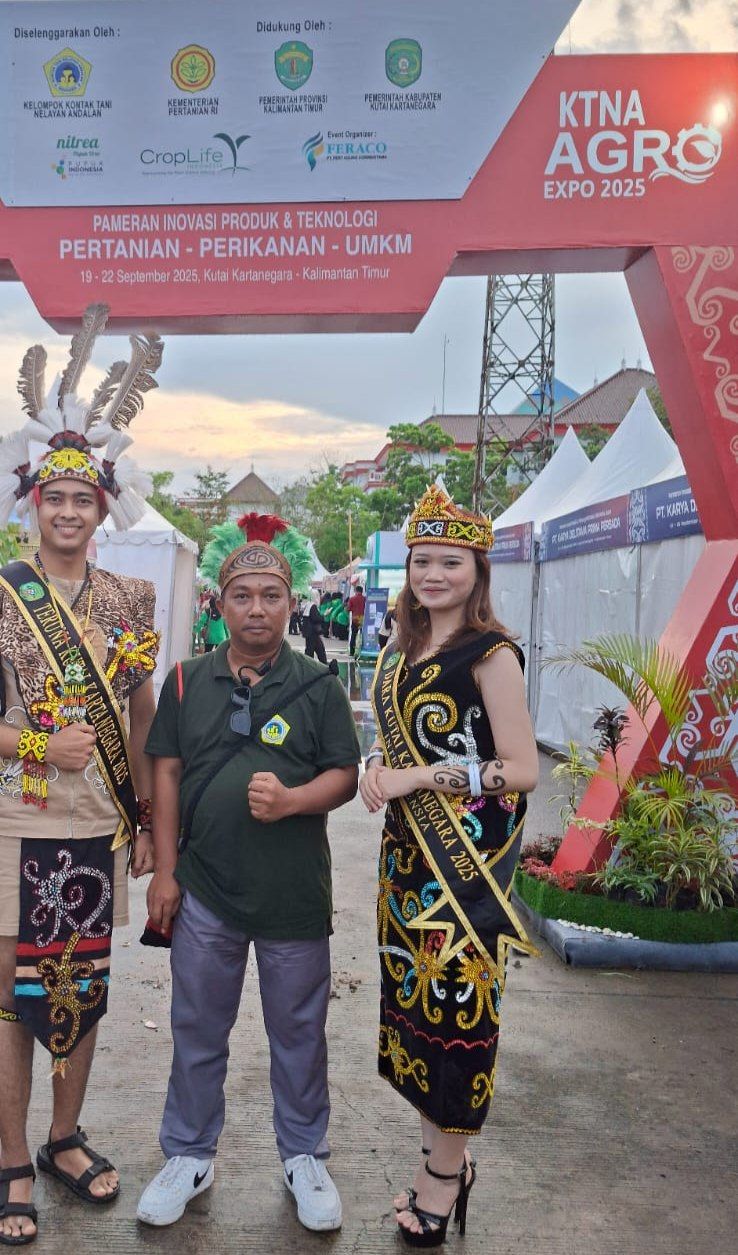 M. Irfan, Jurnalis JMF ikut meliput Expo KTNA di Kukar Kaltim