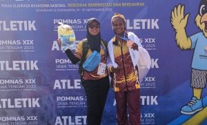 Hari Kedua POMNAS XIX: Vani Tabuni Sumbang Perunggu untuk Kontingen Papua
