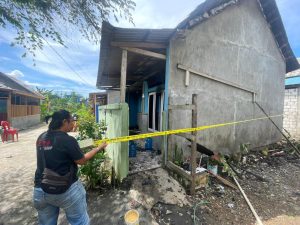 Kebakaran Hebohkan Warga BTN Efata Doyo Lama, Polres Jayapura Tutup Lokasi untuk Olah TKP