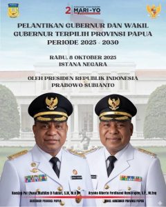 Pelantikan Gubernur Papua: Momentum Persatuan dan Babak Baru Pembangunan