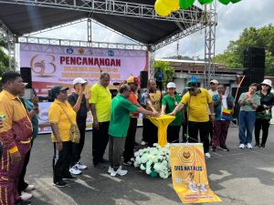 Pelepasan Balon dan Sirene Tandai Pembukaan Bulan Dies Natalis ke-63 Universitas Cendrawasih