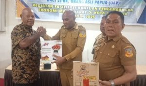 Wujudkan “Papua Cerah”, Dinsos Papua Bantu 25 Keluarga OAP Bangun Usaha Kios Mandiri