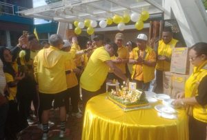 Kuning Menggema di Jayapura, Golkar Papua Tunjukkan Soliditas dan Loyalitas