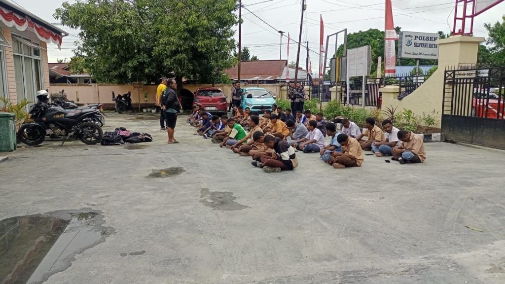 Cegah Tawuran Pelajar, Polres Jayapura Bangun Karakter Siswa Lewat Pembinaan dan Disiplin