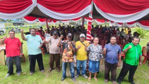 Bantuan Sosial Presiden Prabowo Sentuh Warga Kampung Skouw Yambe di Hari Sumpah Pemuda