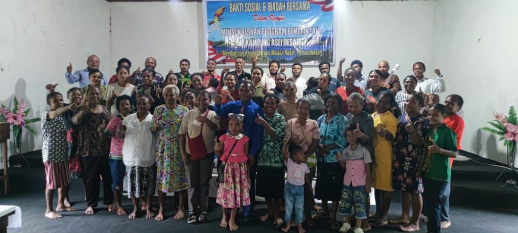 Bakti Sosial di Hari Libur, Ondofolo Heram Puji Kepedulian Presiden