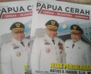 Majalah “Papua Cerah” Lahir, Refleksi Perjuangan Dua Putra Asli Papua