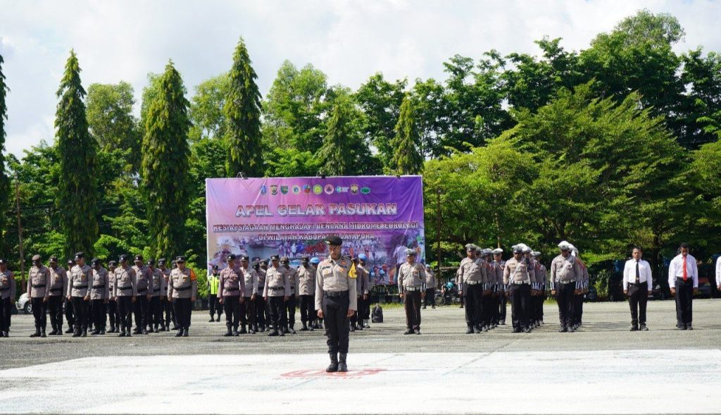 Cycloop Rawan Bencana, Polres Jayapura Siapkan Langkah Cepat Tanggap Darurat