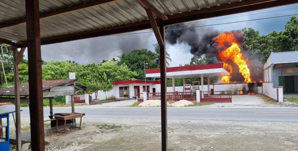 Ledakan di APMS Bunyom Nimbokrang, Operator Alami Luka Bakar Parah