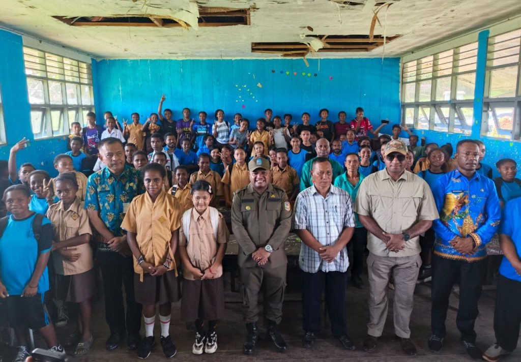 Unurum Guay Jadi Fokus Perhatian, Pemkab Jayapura Siapkan Sekolah Permanen dan Air Bersih