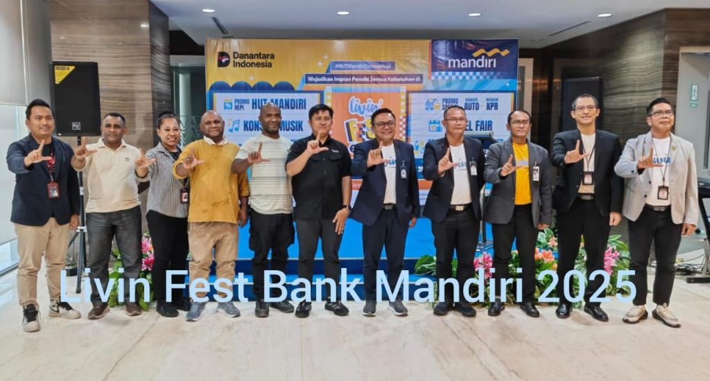 Mandiri Livin’ Fest 2025 Hadir di Jayapura, Dorong UMKM dan Ekonomi Kreatif Papua