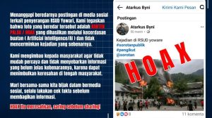 Isu RSUD Yowari Dibakar Cuma Rekayasa AI, Polres Jayapura Tegaskan Hoax Berbahaya