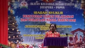 Keluarga Besar Tarfia Jayapura Gelar Ibadah Natal dan Tutup Tahun Pelayanan 2025