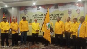 Golkar Biak Numfor Berganti Nahkoda, Markus Mansembra Siap Perkuat Basis hingga Kampung