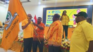 Konsolidasi Total! Jansen Monim Siap Kembalikan Kejayaan Golkar Kabupaten Jayapura