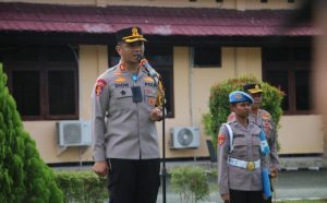 Hari Pertama Pimpin Apel, Kapolres Jayapura Tekankan Budaya Disiplin dan Pelayanan Humanis