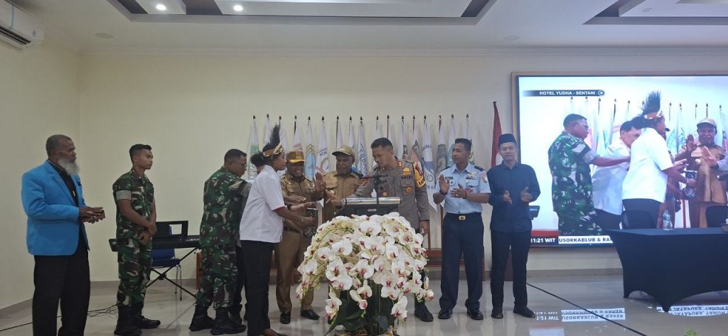 RAKERKAB dan Musorkablub KONI Jayapura Digelar, Bupati Yunus Wonda Targetkan Kebangkitan Prestasi dan Hujan Emas