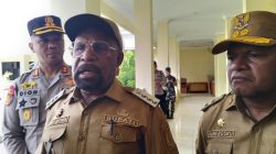 Bupati Dr. Yunus Wonda, MH., dan Wakil Bupati Haris Richard S. Yocku, SH.,