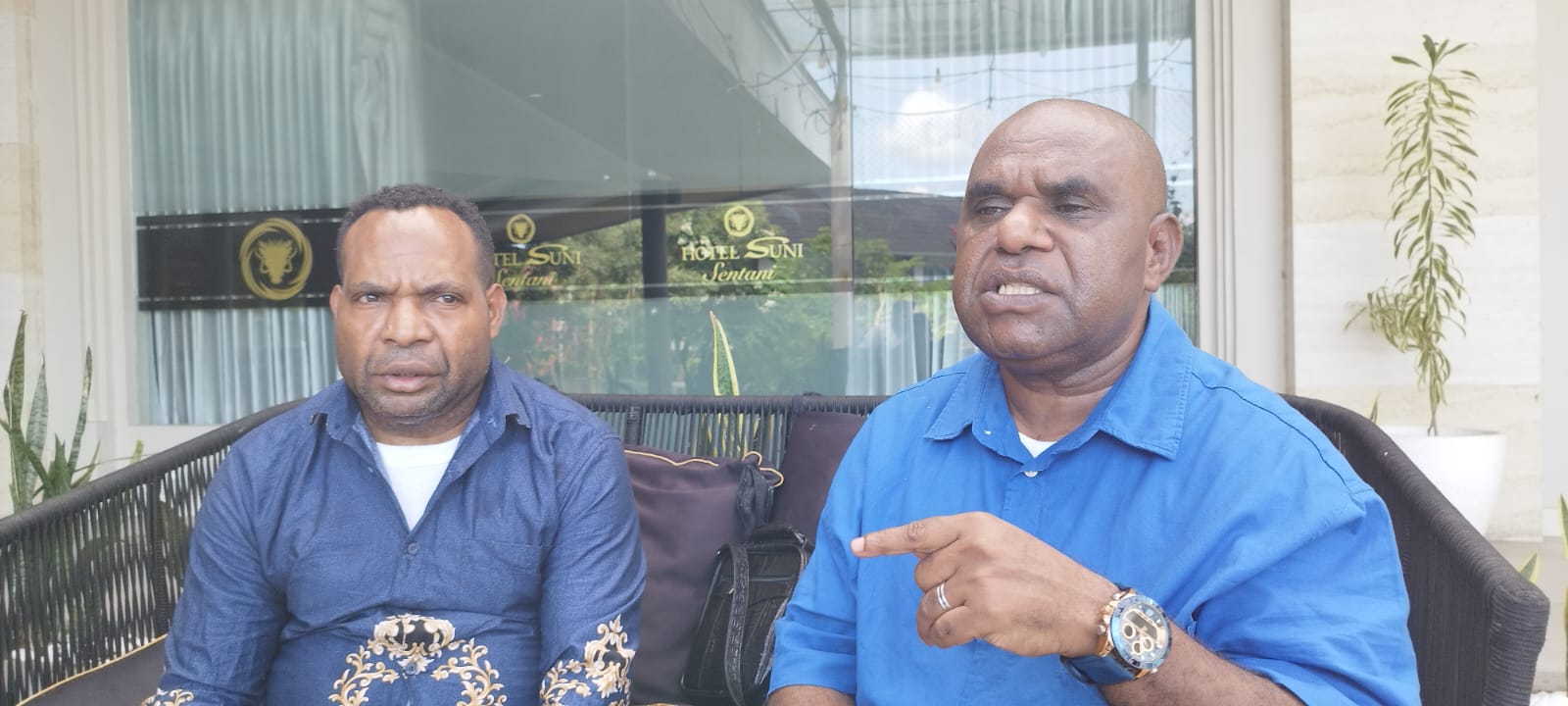 Nampak Tarius Mul dan Apia Lepitalen, Anggota DPR Papua Pegunungan