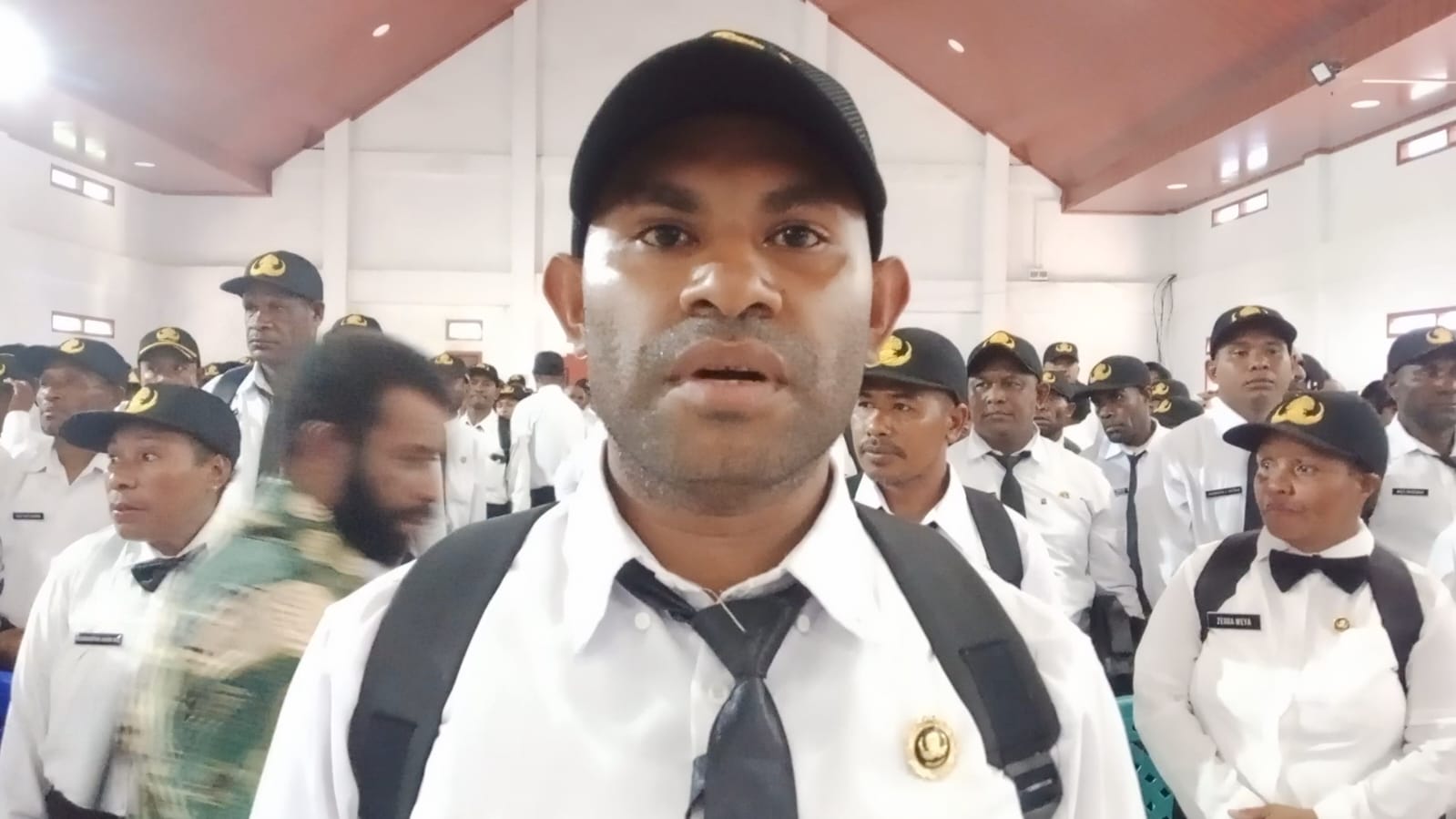 Markus Meop, peserta prajabatan formasi 2021