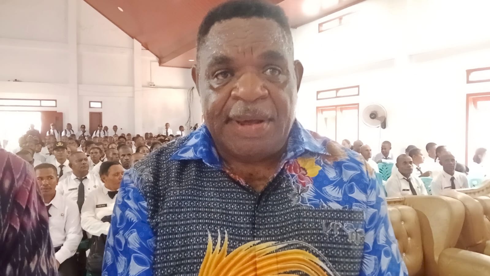 Emanuel Korey, S.Sos., M.Si., Kepala BKPSDM Papua