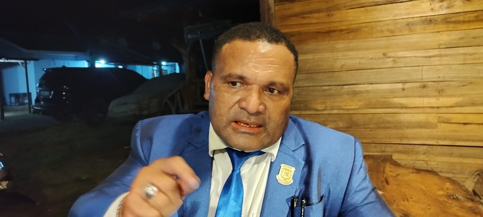 Frangklin Wahey, S.Sos., MKP., Senior KNPI Jayapura