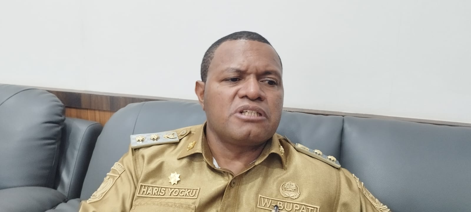 Haris Richard S. Yocku, SH., Wakil Bupati Jayapura