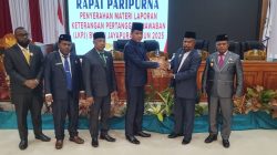 “Paripurna DPRK Jayapura: Bupati YW Paparkan Realisasi APBD di Atas 92 Persen”