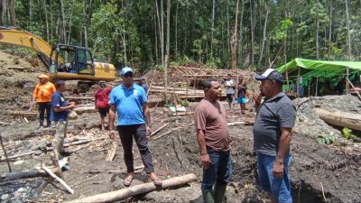 Sungai Dicekik Tambang Emas, Bupati Jayapura Turun Tangan