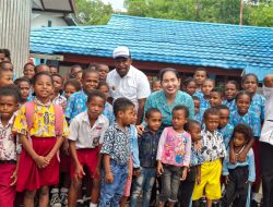 Janji Ditepati! Bupati Jayapura Kembali ke Kensio, Bawa Material dan Harapan untuk Sekolah Rusak