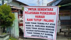 Protes Penunjukan Plt Kepala Puskesmas Hamadi, Tenaga Medis Sempat Hentikan Layanan 3 Jam