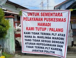 Protes Penunjukan Plt Kepala Puskesmas Hamadi, Tenaga Medis Sempat Hentikan Layanan 3 Jam